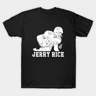 Jerry Rice | White retro T-Shirt